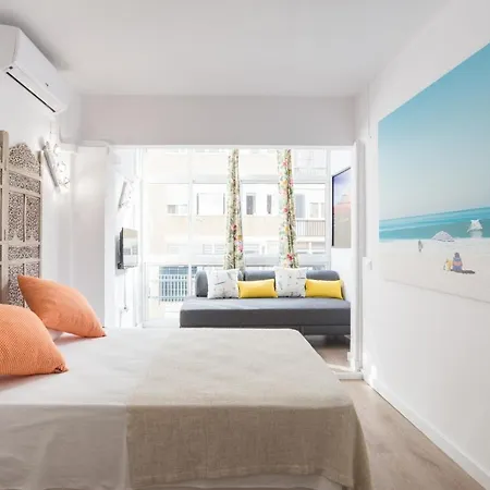 Studio Malagueta Beach Malaga Exterior photo